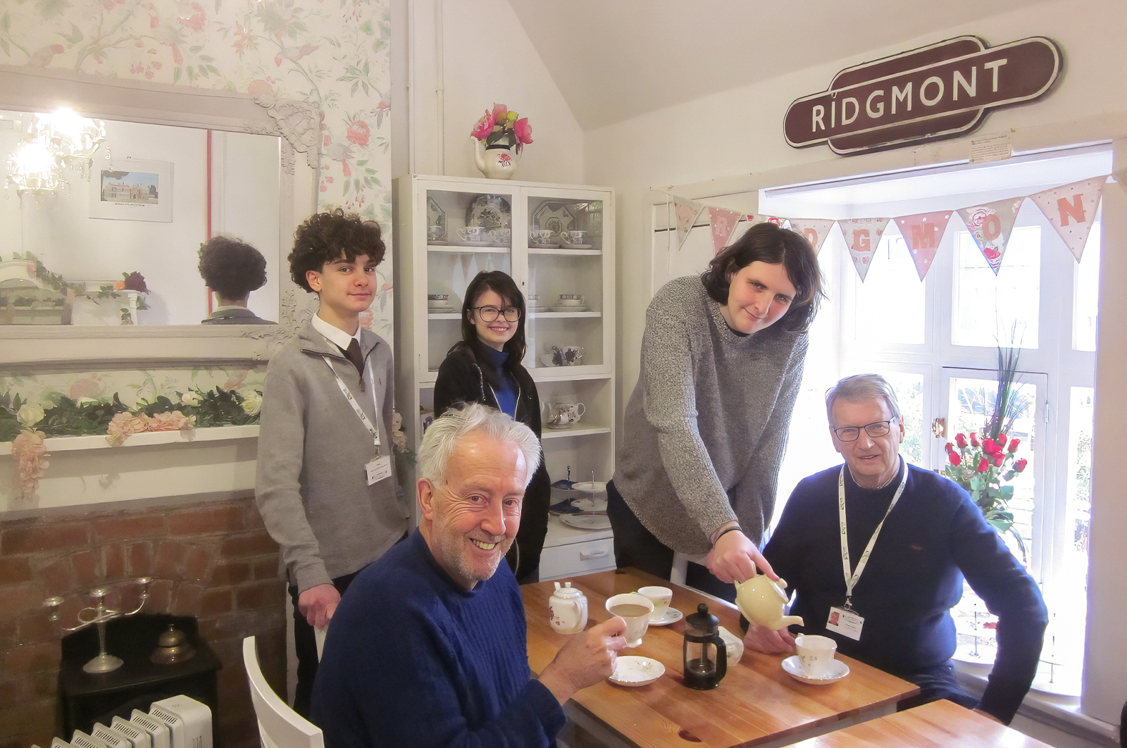 Ridgmont Station Heritage Centre volunteers